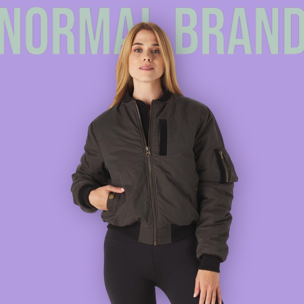 The Normal Brand Sophia Bomber Jacket